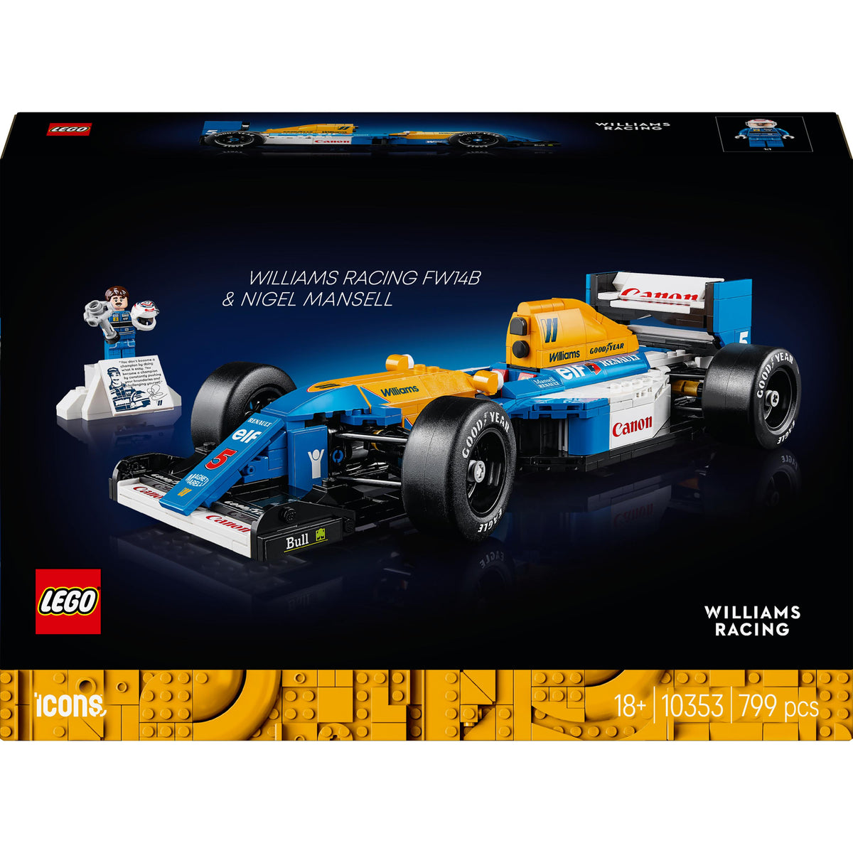 Williams Racing FW14 & Nigel Mansell