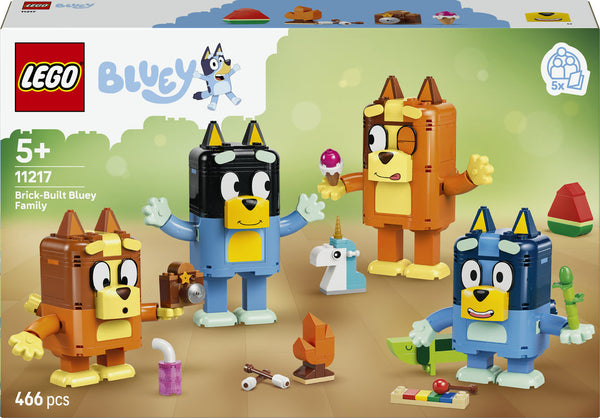 Brick-Built Bluey Family