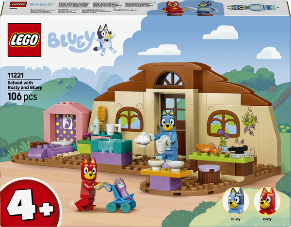 School With Rusty and Bluey