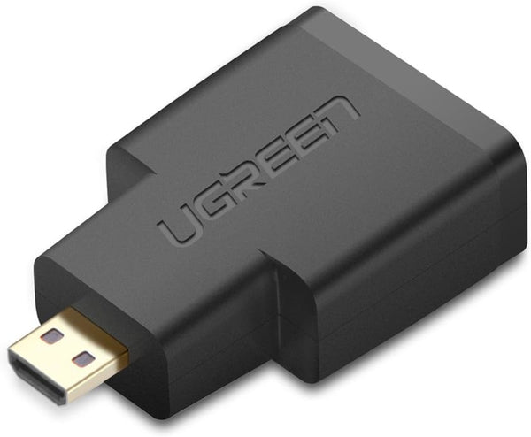 UGREEN Micro HDMI Male to HDMI Female Adapter – Black — image 1