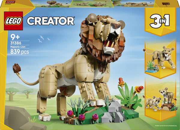 Wild Animals: Majestic Lion
