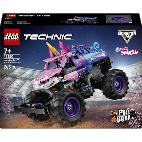 Monster Jam™ Sparkle Smash™ Pull-Back