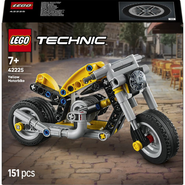 Yellow Motorbike
