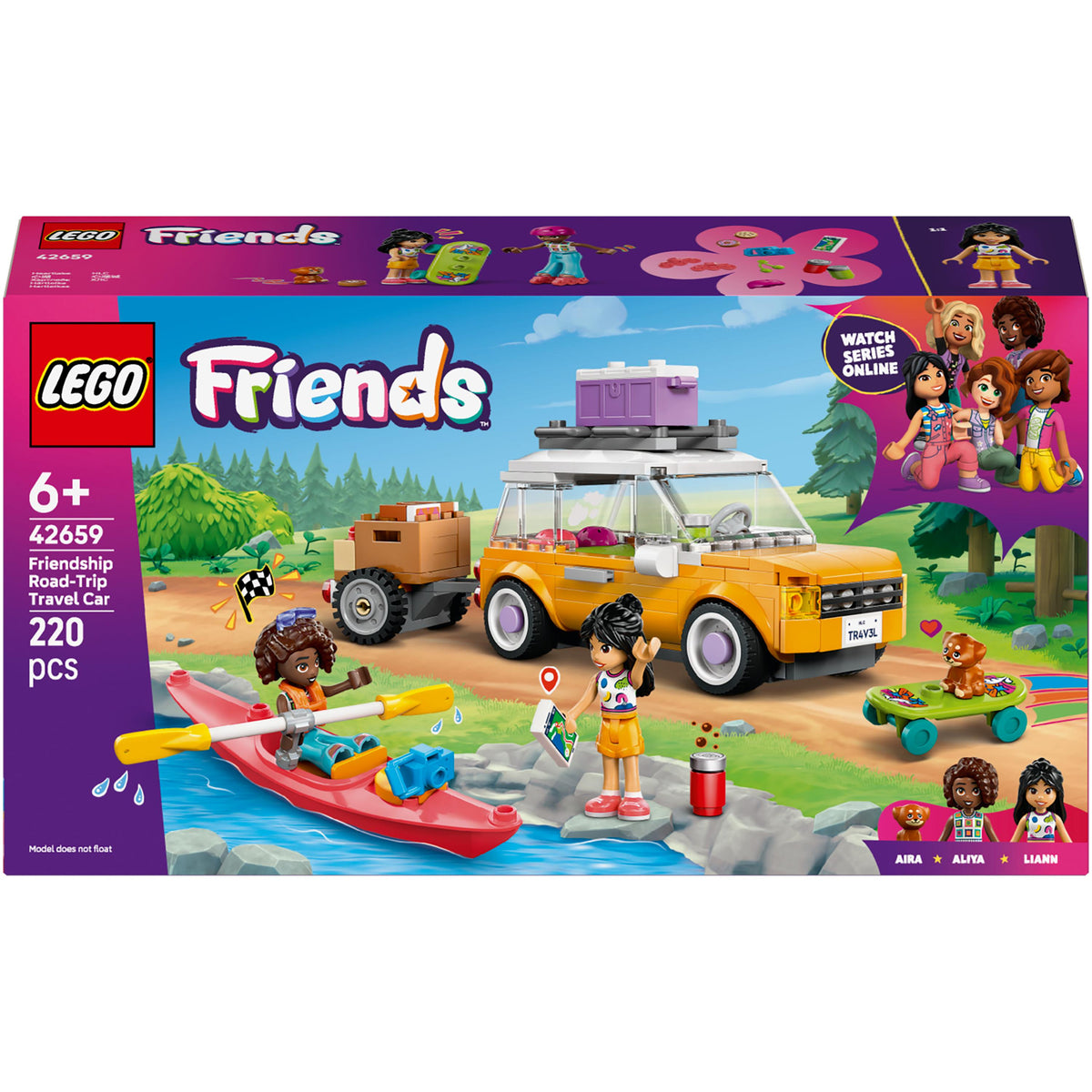 Friendship Road-Trip Travel Car