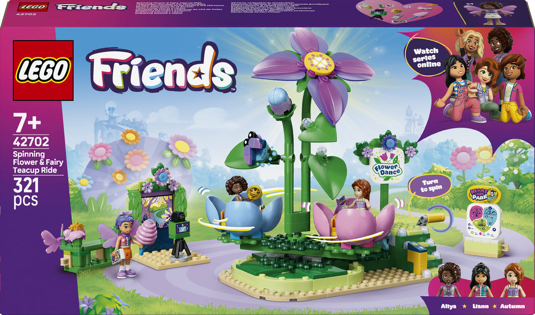 Spinning Flower & Fairy Teacup Ride