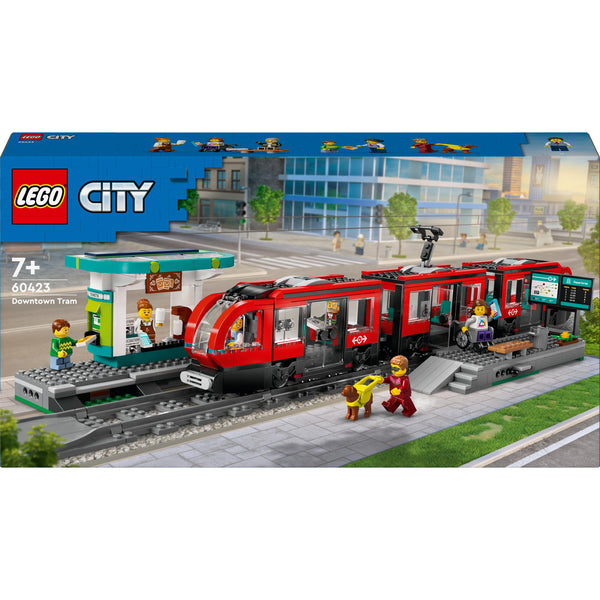 Downtown Streetcar And Station