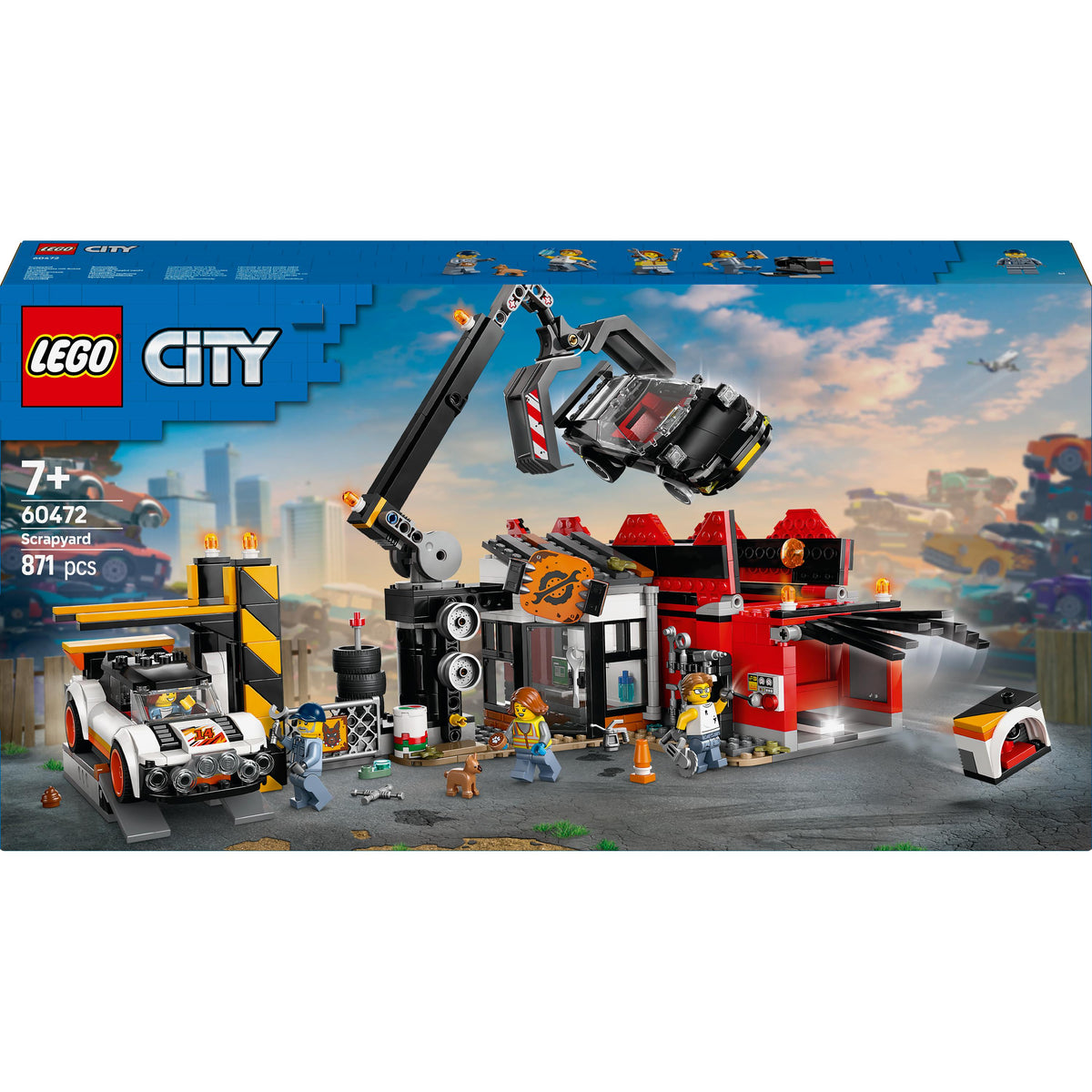 Scrapyard With Cars