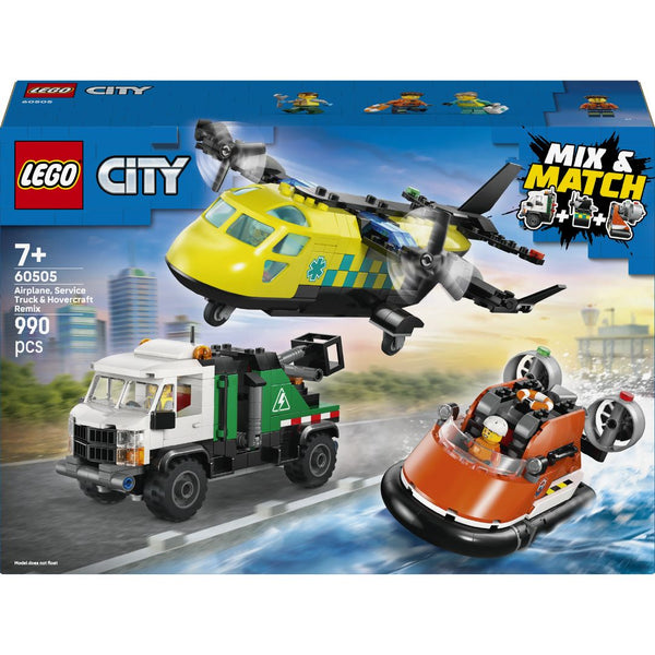 Airplane, Service Truck & Hovercraft Remix