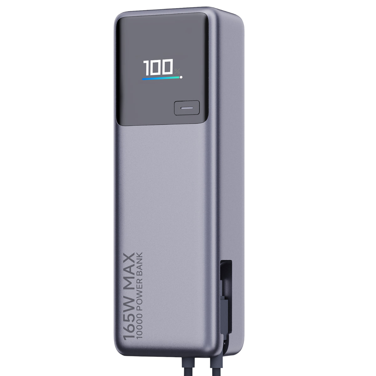Xiaomi 165W Power Bank 10000mAh (Integrated Cable)-Silver — image 1