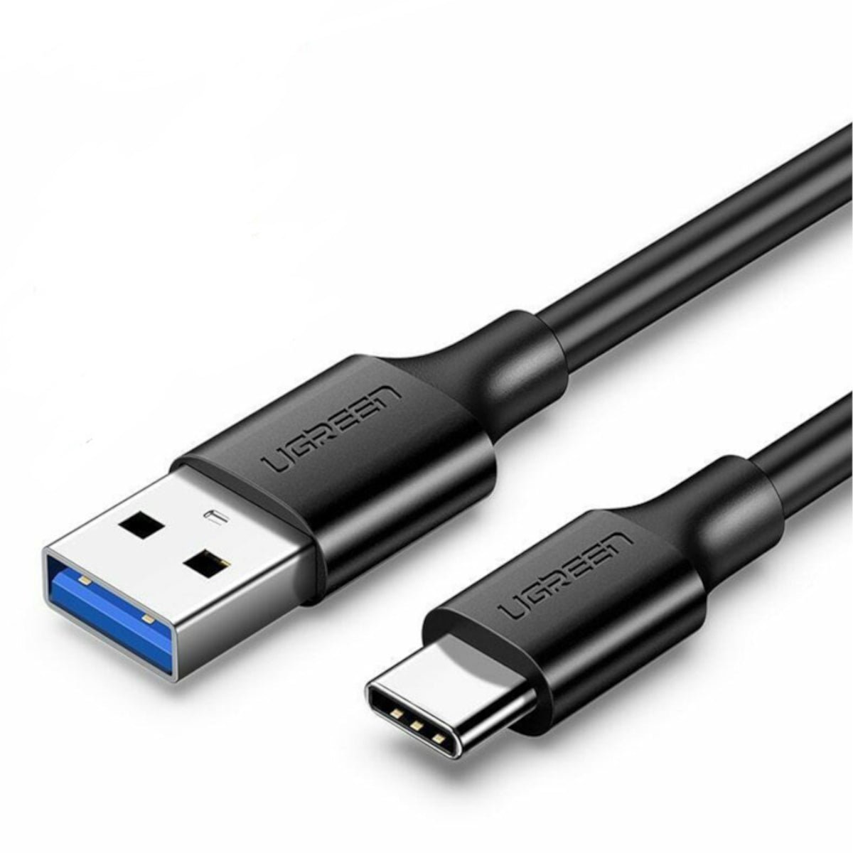 UGREEN Type-C to USB 3.0 Cable 1m – Fast Charging 3A, 5Gbps Sync – Black — image 1
