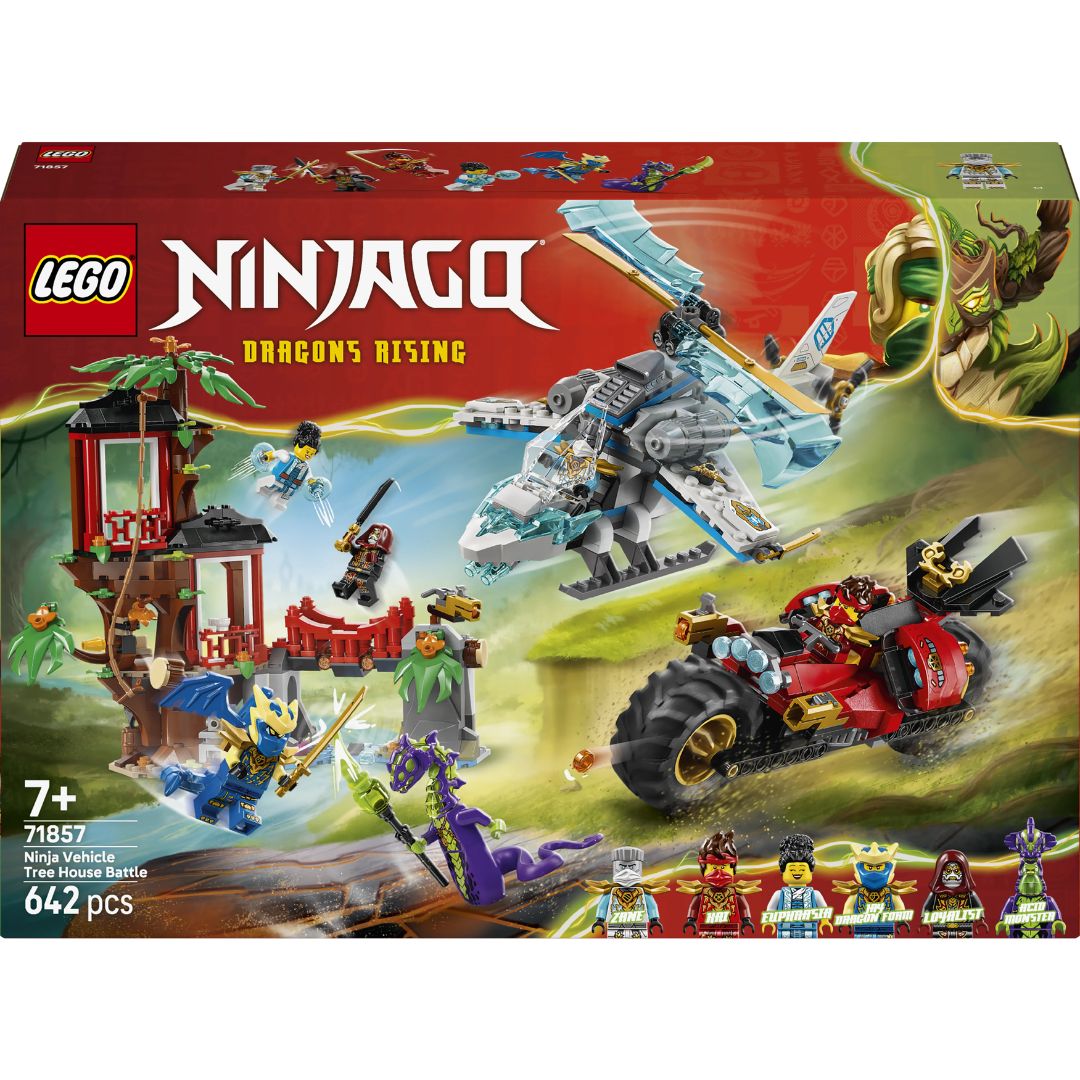 Ninja Vehicle Tree House Battle