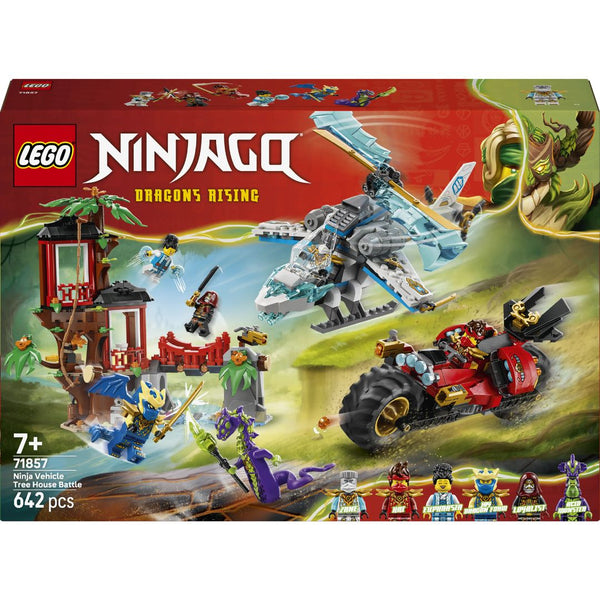 Ninja Vehicle Tree House Battle