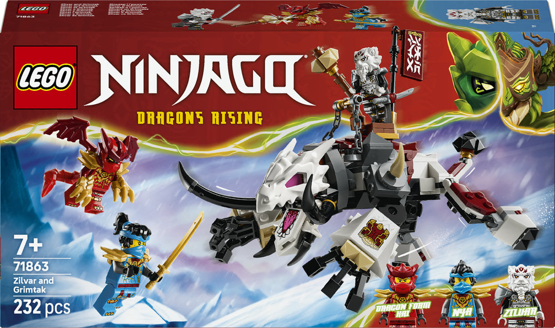 Zilvar And Grimtak The Dragon Beast
