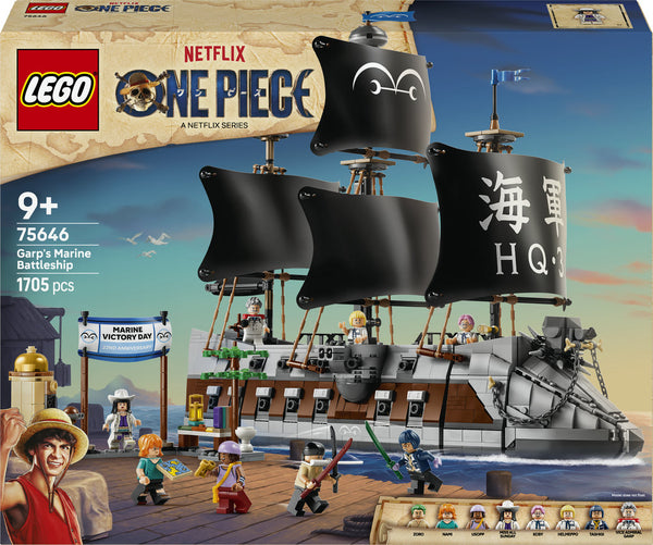 Garp's Marine Battleship