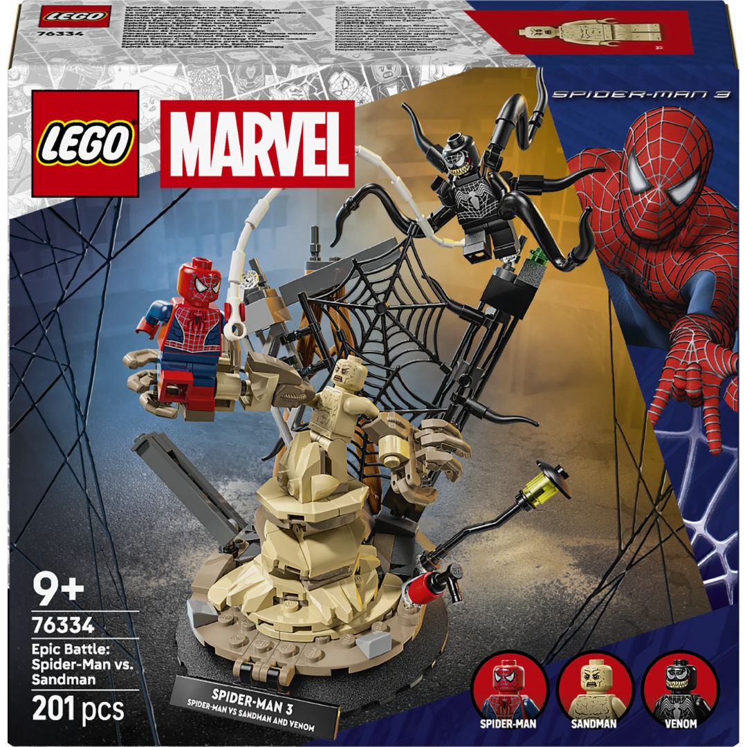 Epic Battle: Spider-Man vs Sandman