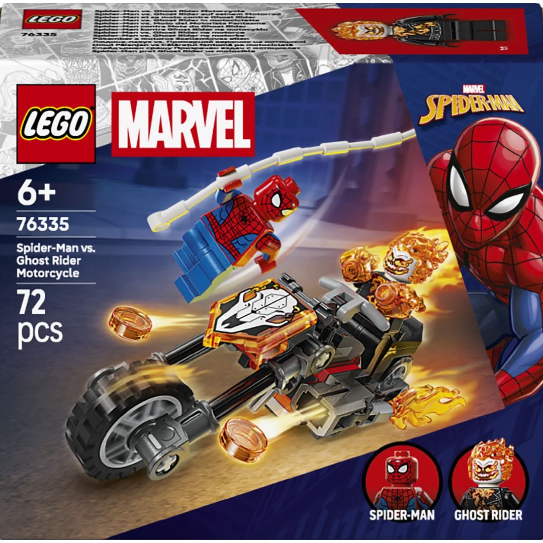 Spider-Man vs. Ghost Rider Motorcycle