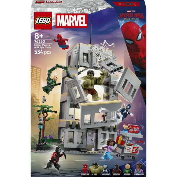 Spider-Man vs. Hulk Epic Clash