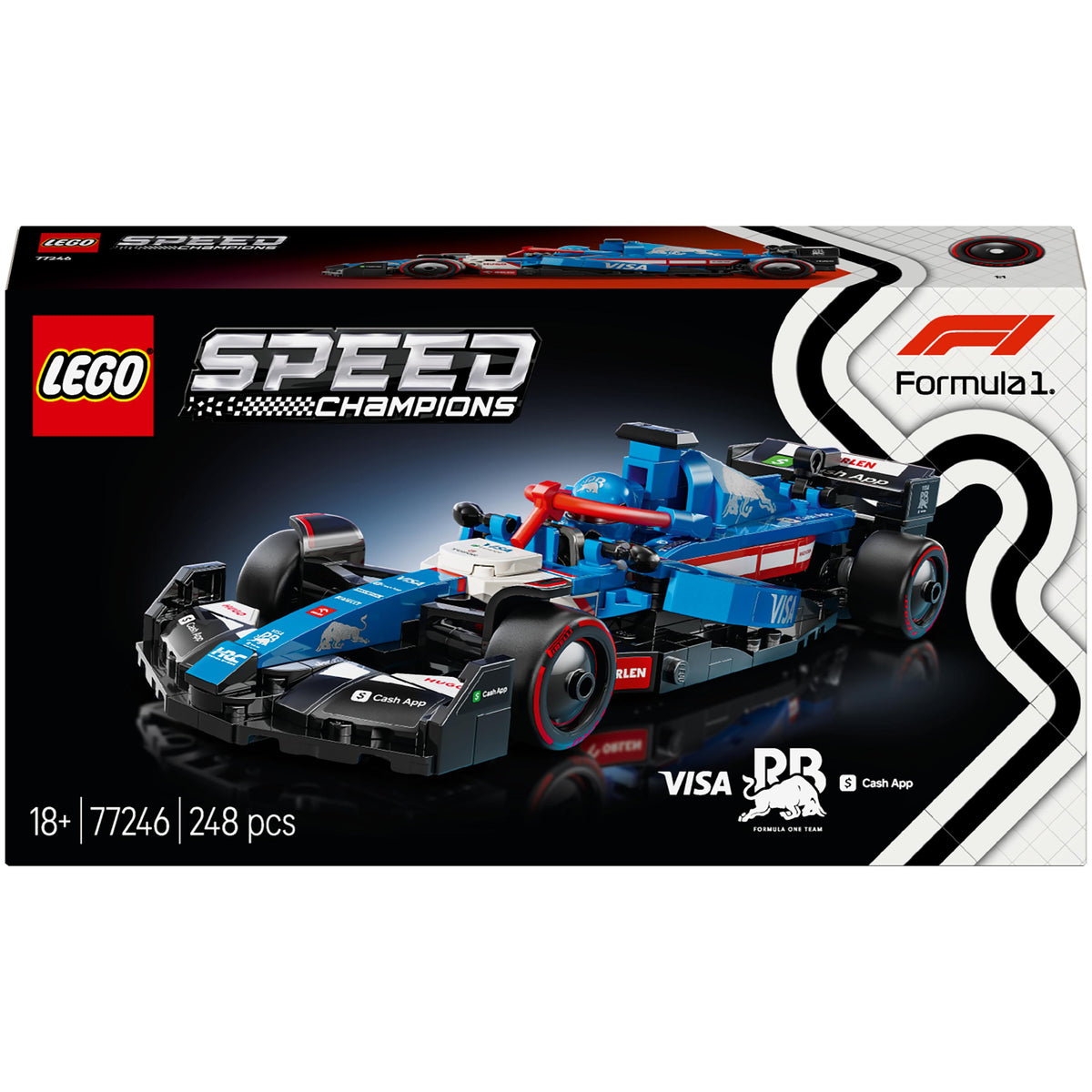 Visa Cash App Rb VCARB 01 F1 Race Car