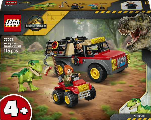 Young T. Rex Transport Truck