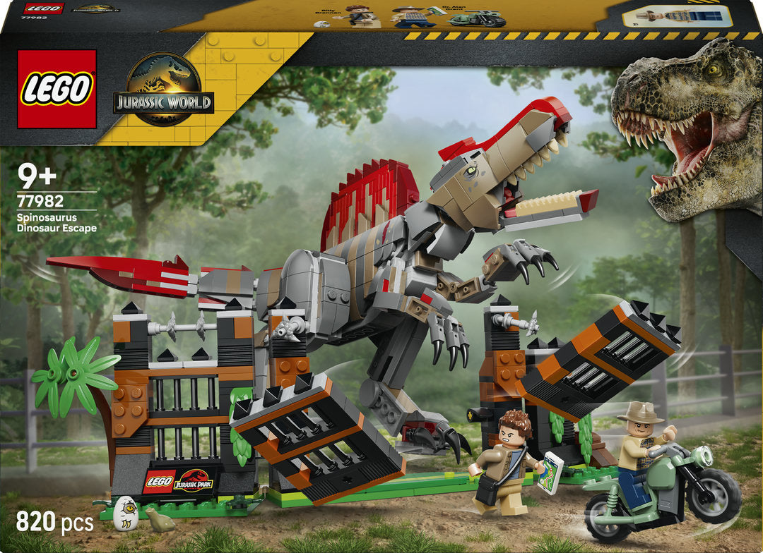 Spinosaurus Dinosaur Escape