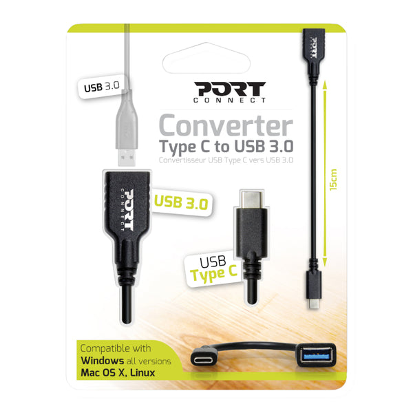 Port Type-C to USB3.0 15cm Adapter — image 1