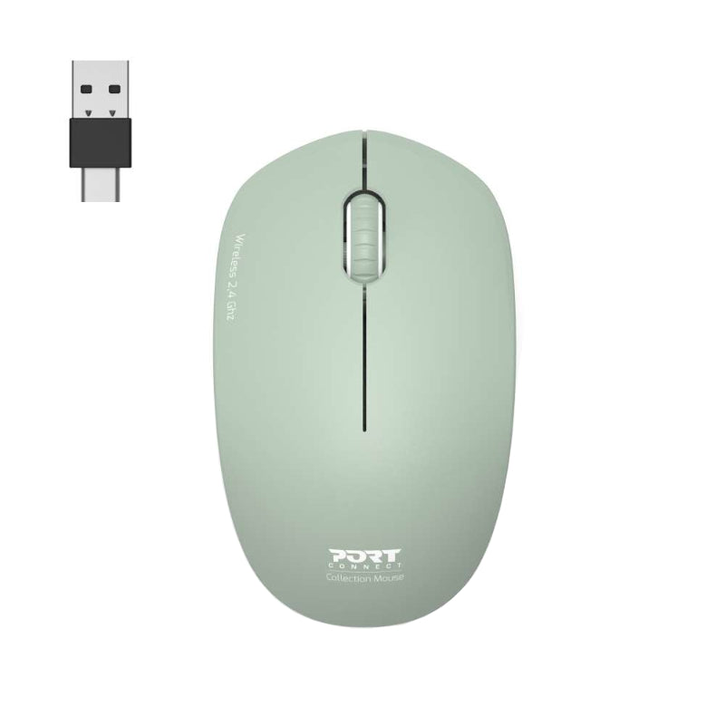 Port Connect MOUSE COLLECTION II WIRELESS Olive — image 1