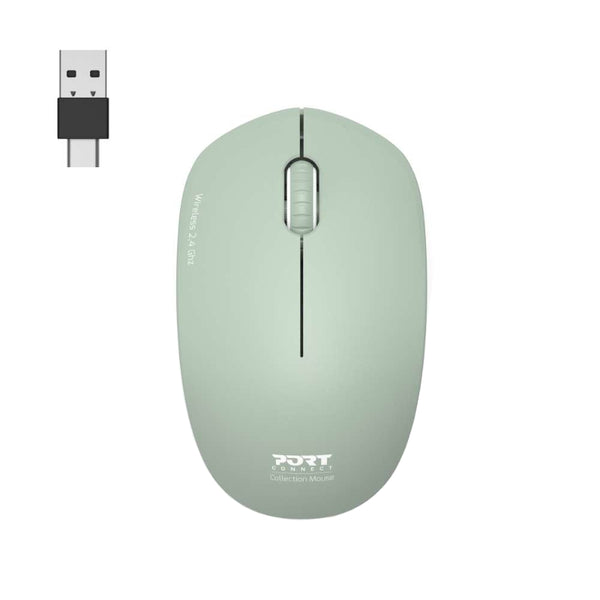 Port Connect MOUSE COLLECTION II WIRELESS Olive — image 1