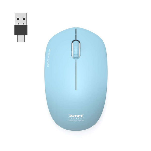 Port Connect MOUSE COLLECTION II WIRELESS Azur — image 1