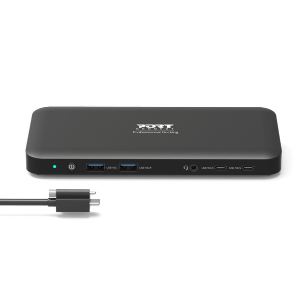 PORT Office docking station 3 X 4 USB-C 11 devices 100W — image 1