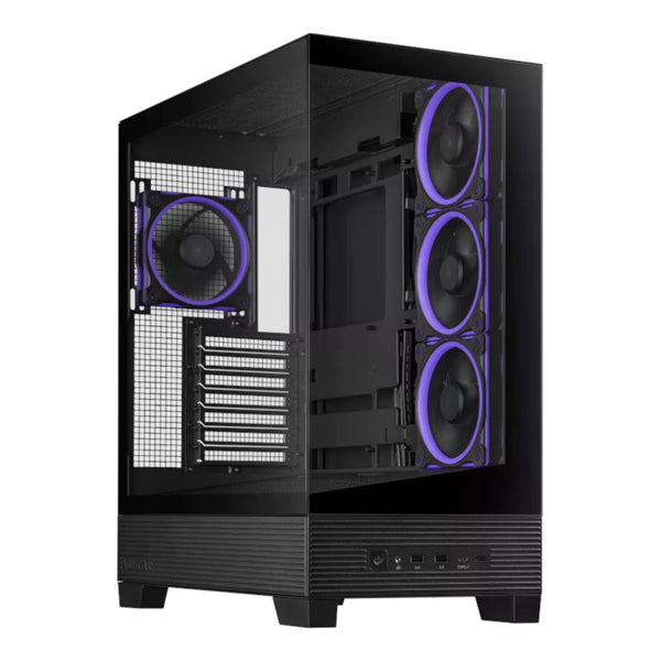 Asus A31 PLUS Mid Tower ATX Chassis - Black — image 1