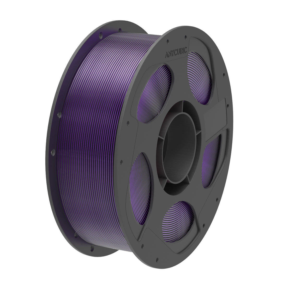Anycubic PLA Silk Dual Filament 1kg - Black/Purple — image 1