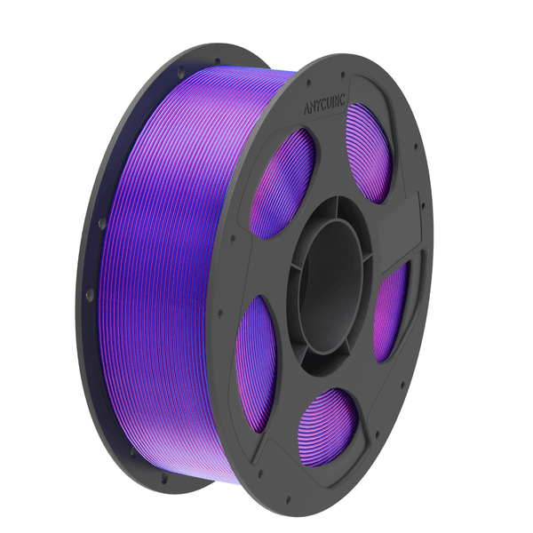 Anycubic PLA Silk Dual Filament 1kg – Red/Blue — image 1
