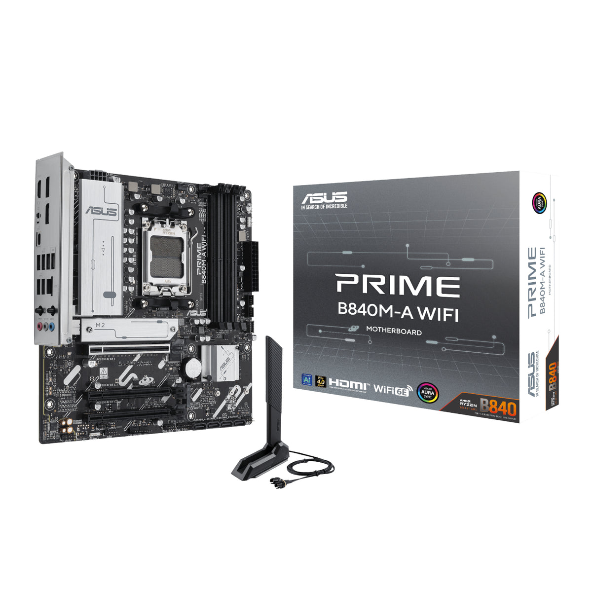 Asus PRIME B840M-A WIFI M-ATX Gaming Motherboard — image 1