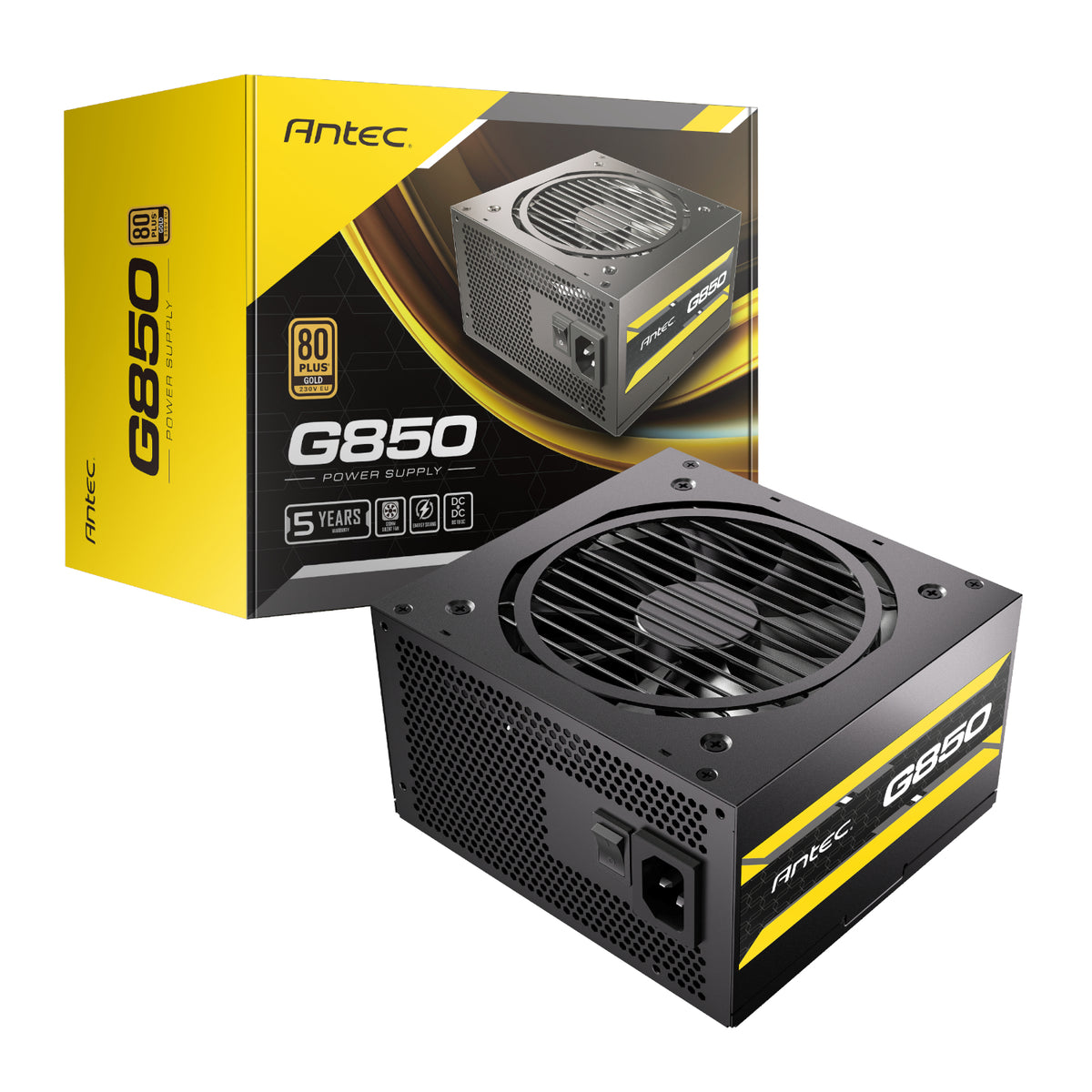 Antec ATOM G850 850W 80 PLUS Gold Semi-Modular Power Supply — image 1