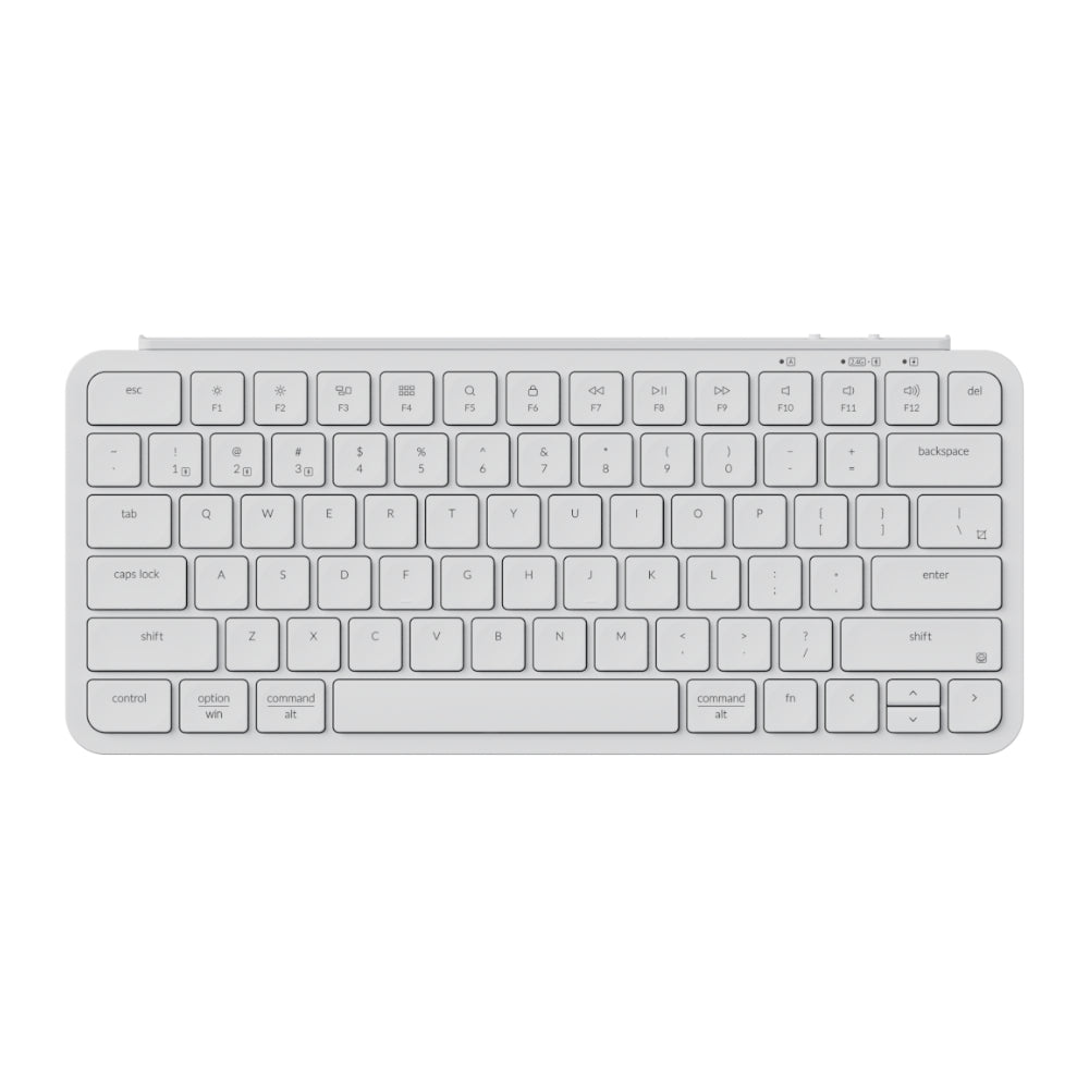 Keychron B1 Pro Ultra-Slim 75% Wireless Keyboard - Ivory White — image 1