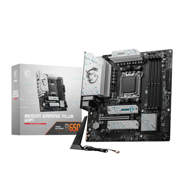 MSI B650M Gaming Plus WiFi AM5 M-ATX Gaming Motherboard — image 1