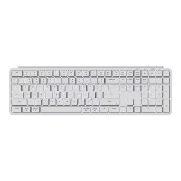 Keychron B6 Pro Ultra-Slim 100% Wireless Keyboard – Ivory White — image 1