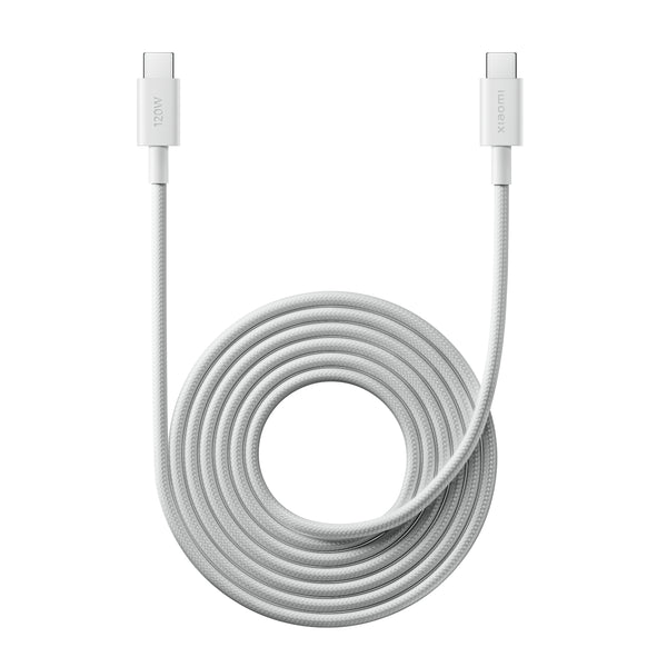 Xiaomi USB4 6A USB Type-C To USB Type-C Braided Cable 2m- (120W, 480 Mbps) — image 1