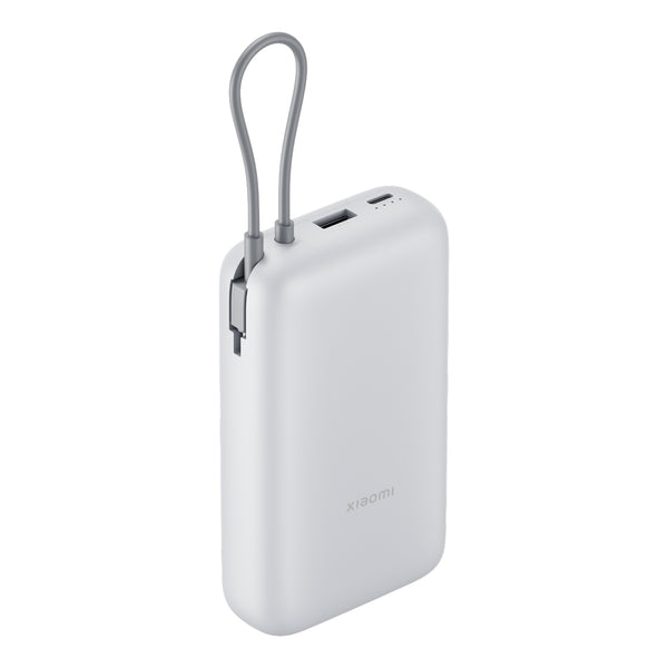 Xiaomi Power Bank 20000mAh (Integrated Cable) - Light Grey — image 1