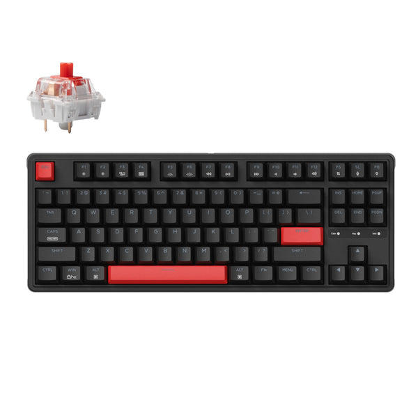 Keychron C3 Pro QMK/VIA Wired Mechanical Keyboard (80% Layout, Red Switches, ABS Keycaps) — image 1