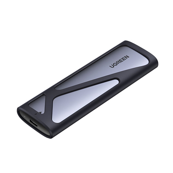 UGREEN CM400-90264 M.2 NVME/SATA SSD Enclosure (10Gbps) - Silver — image 1