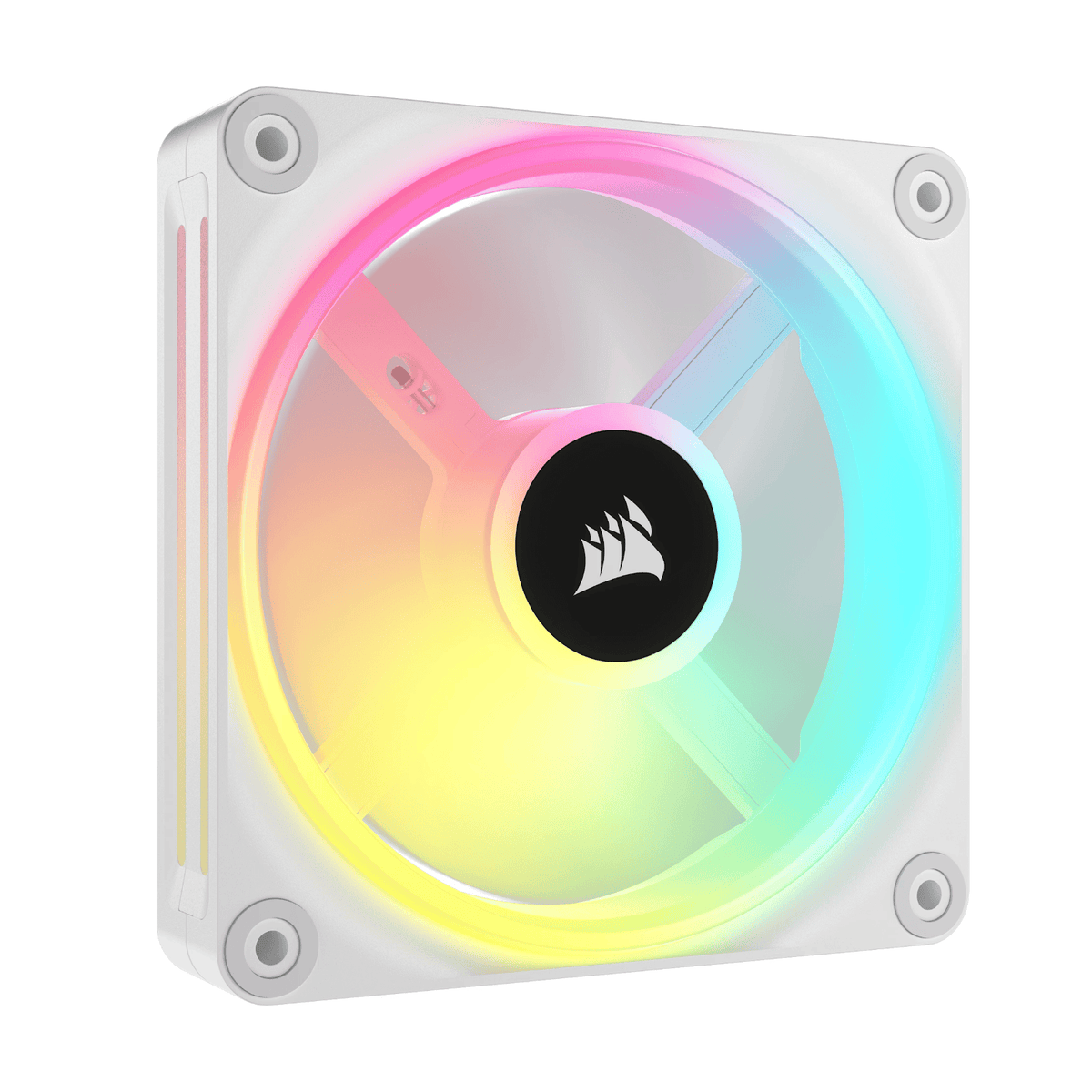 Corsair iCUE LINK QX120 RGB 120mm PWM PC Fan Expansion Kit - White — image 1