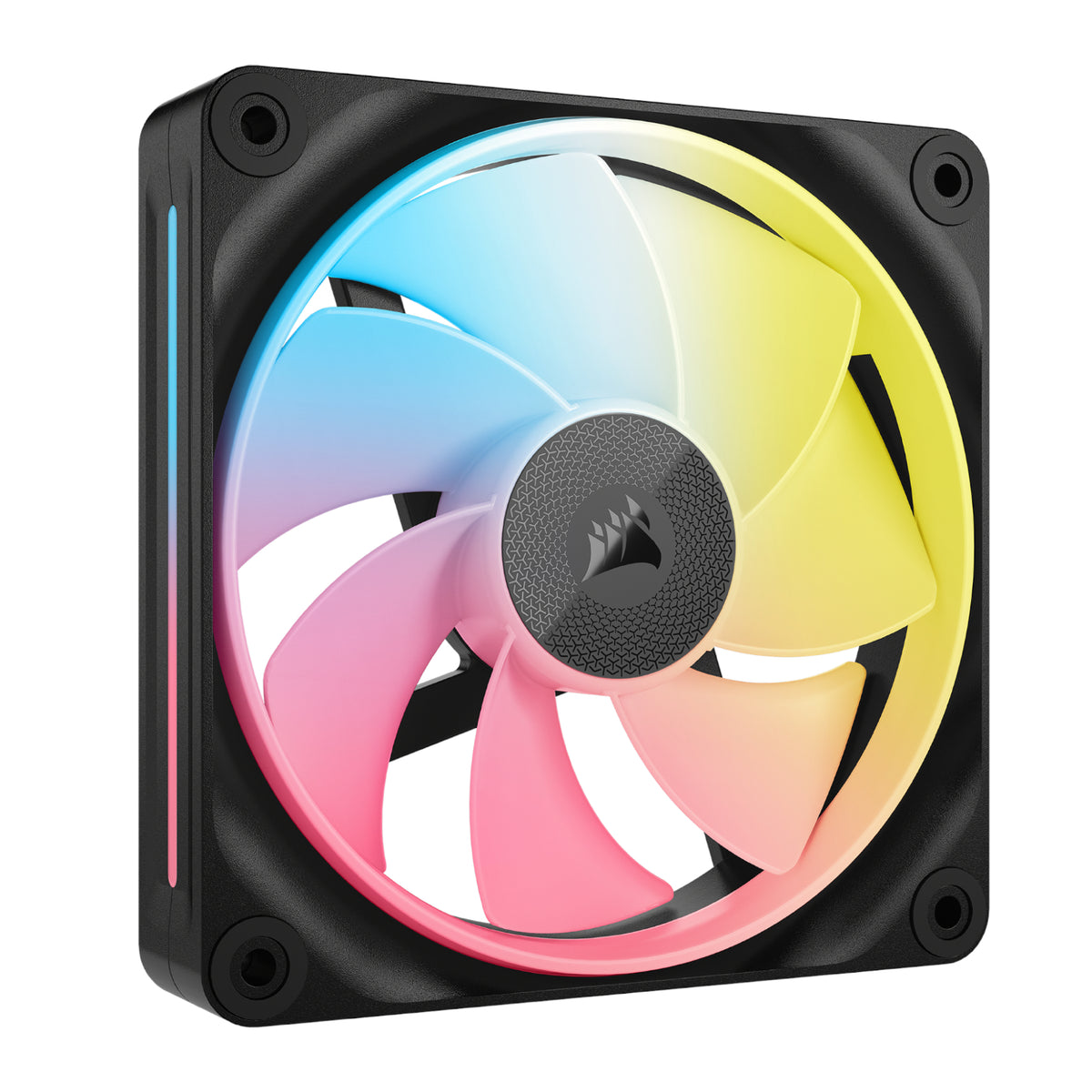 Corsair iCUE LINK LX120-R RGB 120mm PWM Reverse Fan Expansion - Black — image 1