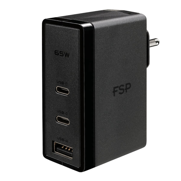 FSP 65W PD 2-Prong USB Type-C Power Adapter — image 1
