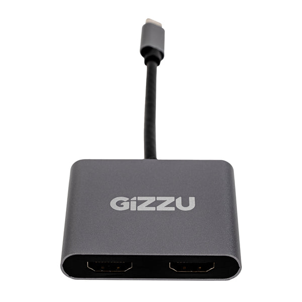 Gizzu 4-in-1 Type-C to Dual HDMI Hub — image 1