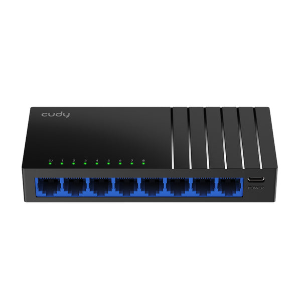 Cudy GS108D 8-Port Gigabit Desktop Switch (USB Type-C Power) — image 1