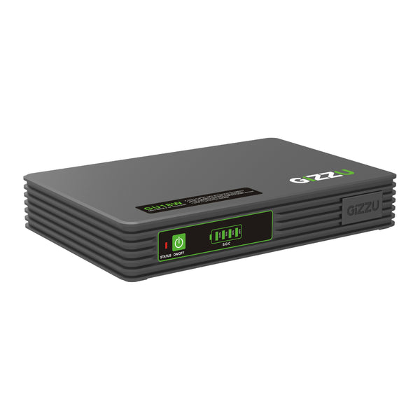 Gizzu SURF Simple 18W 55Wh LiFePO4 MINI DC UPS - Black — image 1