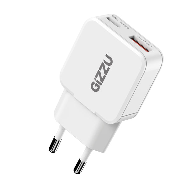 Gizzu 2-Port 20W GaN Wall Charger — image 1