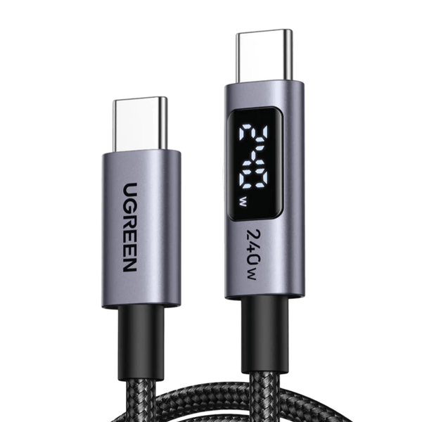 UGREEN 240W USB Type-C Cable with LED Display 2M — image 1