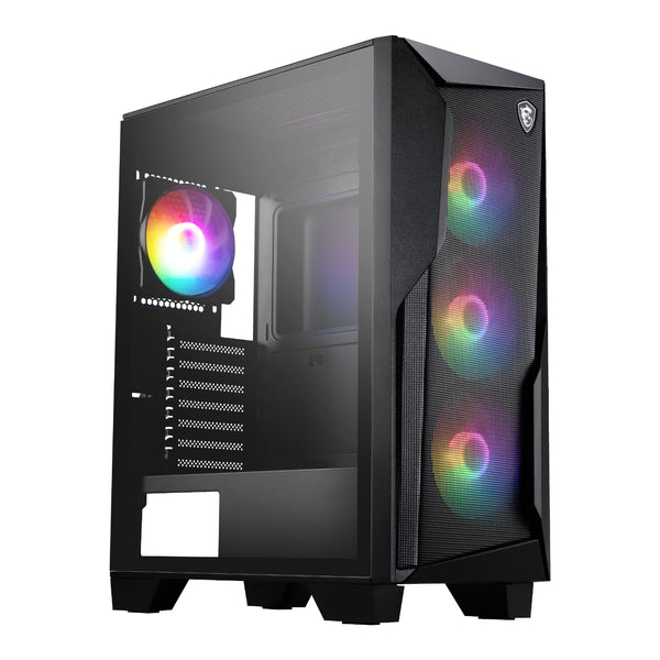 MSI MAG FORGE 130A Airflow ATX Gaming Chassis - Black — image 1